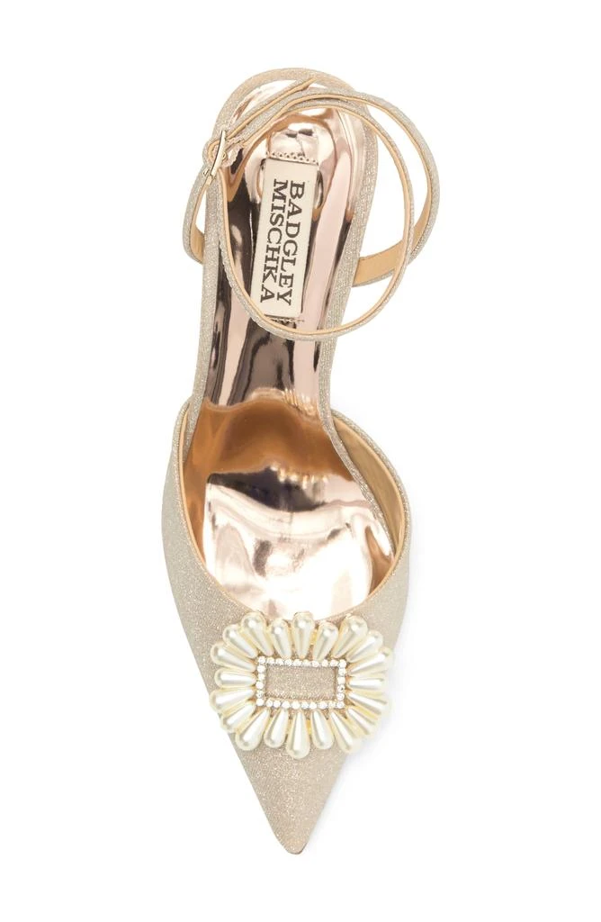 Badgley Mischka Nicky Ankle Strap Pump 5