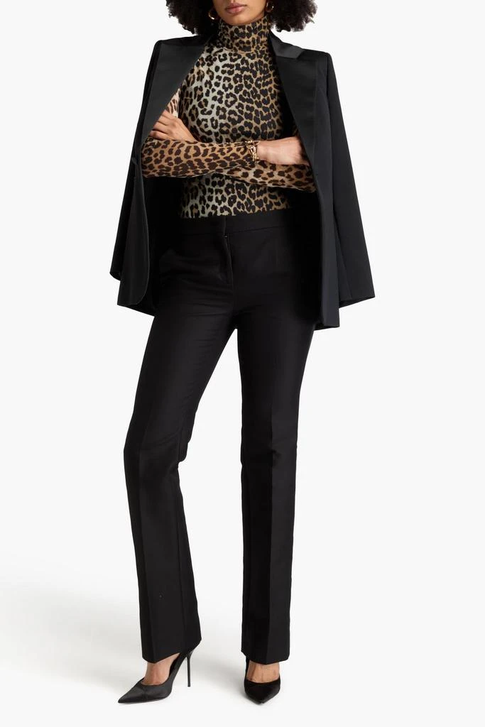Moschino Cotton-twill bootcut pants 2