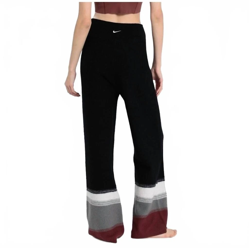 NIKE Yoga Slim Fit Pant In Black/multi 2