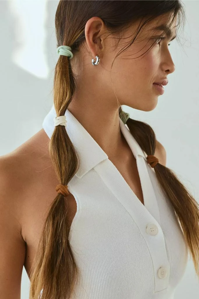 Urban Outfitters Soft Ponytail Holder 8-Pack Set 1