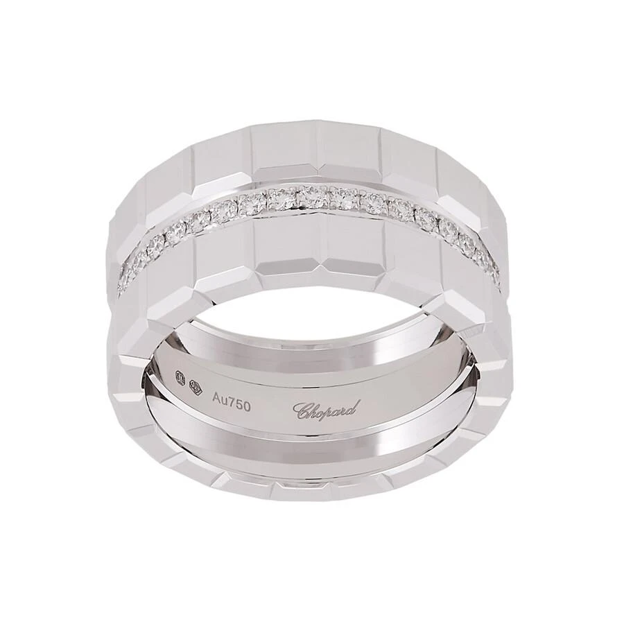 Chopard Chopard Ice Cube 18K White Gold Diamond Ring, Size 54 2