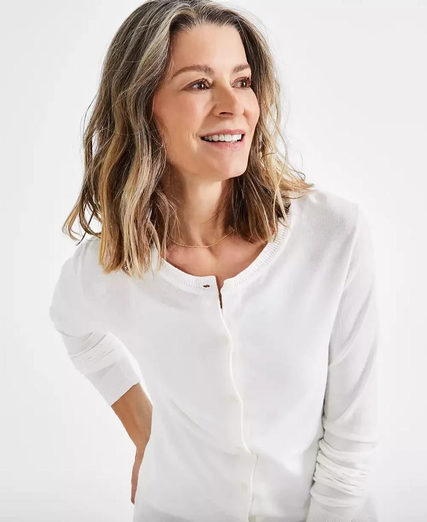 Style & Co Petite Button-Up Cardigan, Created for Macy's 3
