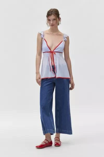 Kimchi Blue Kimchi Blue Too Cute Flyaway Babydoll Top 2