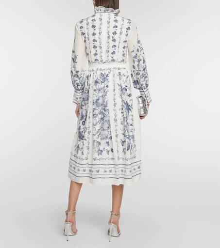 Erdem Printed crêpe de chine midi dress 3