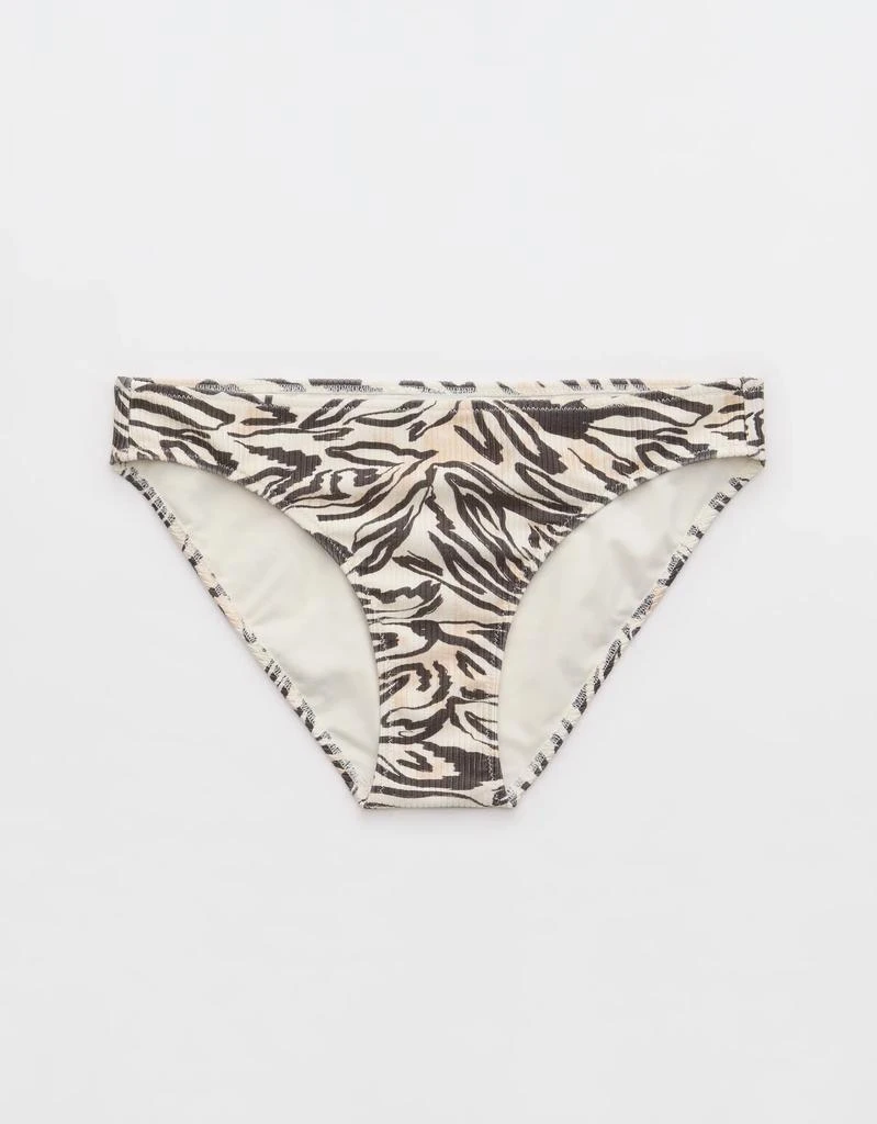 Aerie Aerie Shine Rib Full Coverage Bikini Bottom 3
