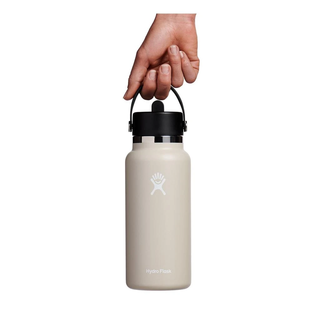 Hydro Flask Hydro Flask Wide Mouth Water Bottle with Flex Straw Cap - 32 oz 2