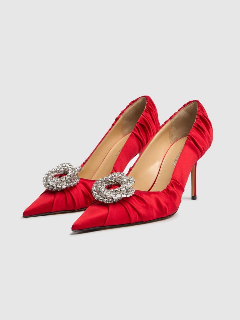 Mach & Mach 85mm Galaxy Satin Pumps 2