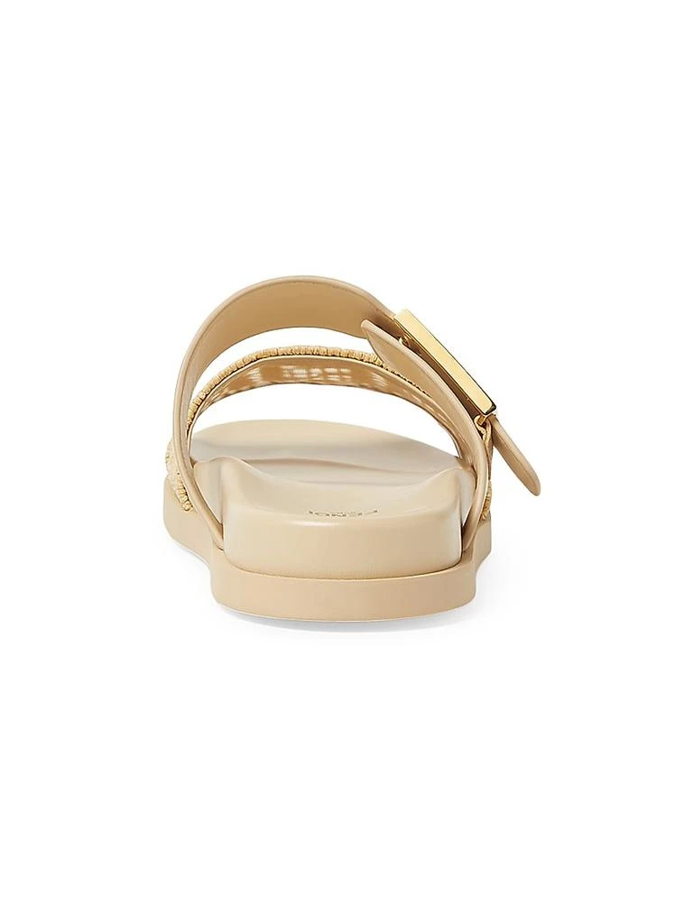 Fendi Fendi Feel Woven Double Strap Slides 3