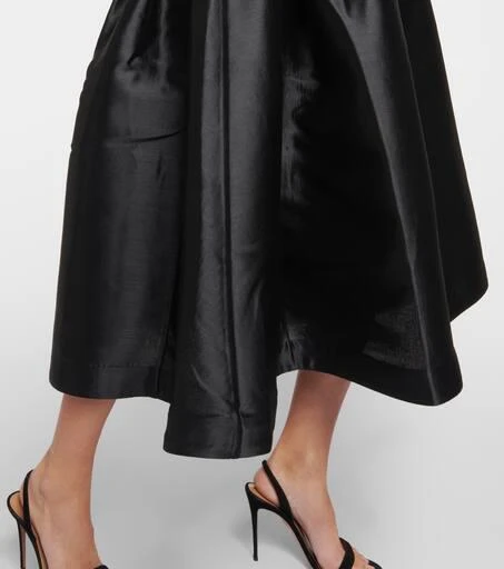 Alex Perry Strapless faille midi dress 4