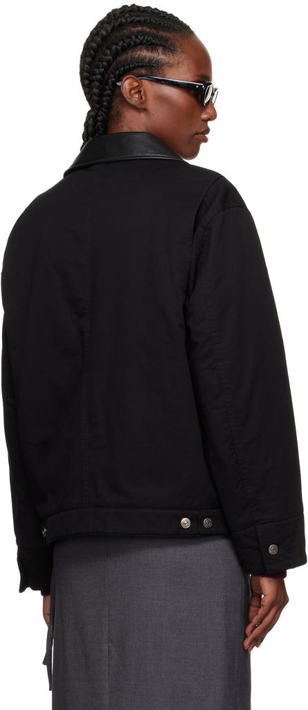 Black Vintage Padded Work Jacket – On Sale Now with Up to 20% Off