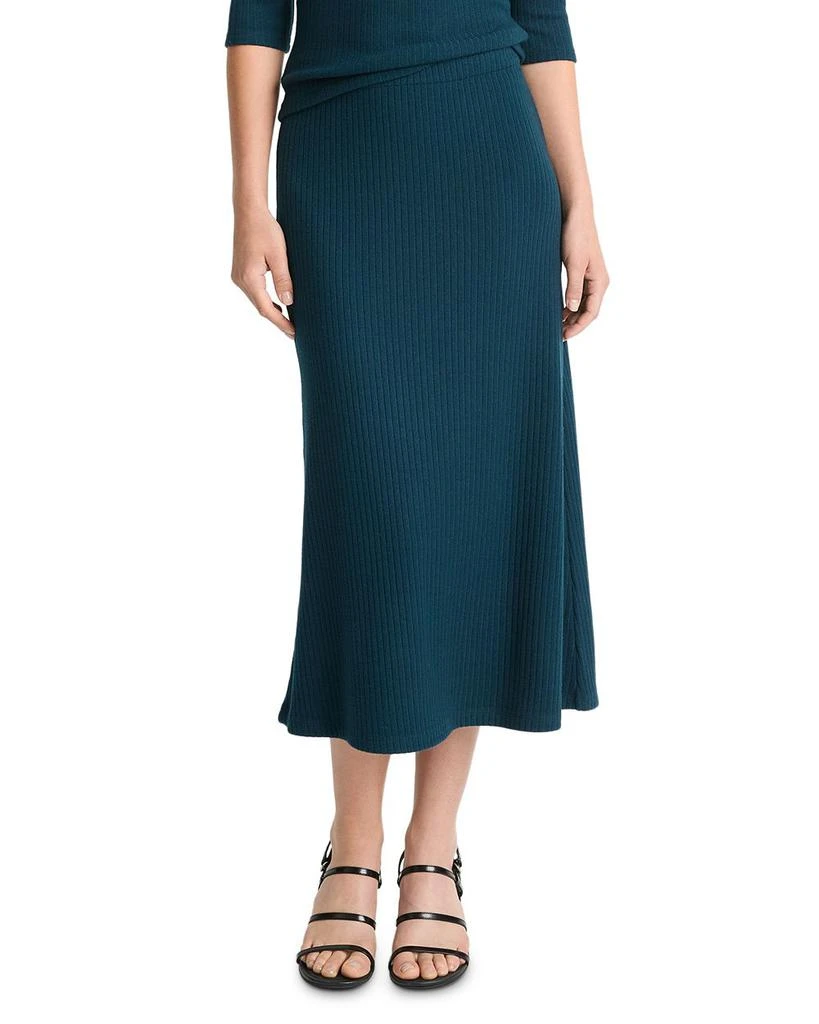 Vince Ribbed Midi Skirt 1