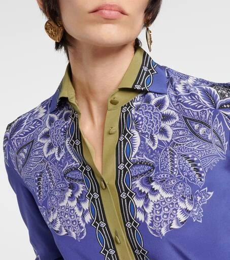 ETRO Printed silk shirt 6