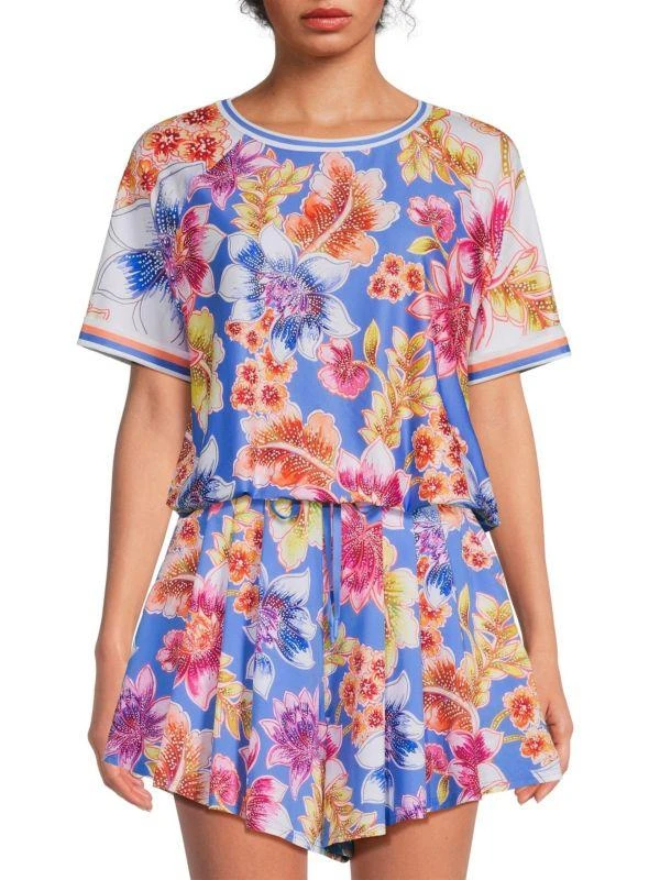 Johnny Was ​Bee Active Leilah Floral Top 1