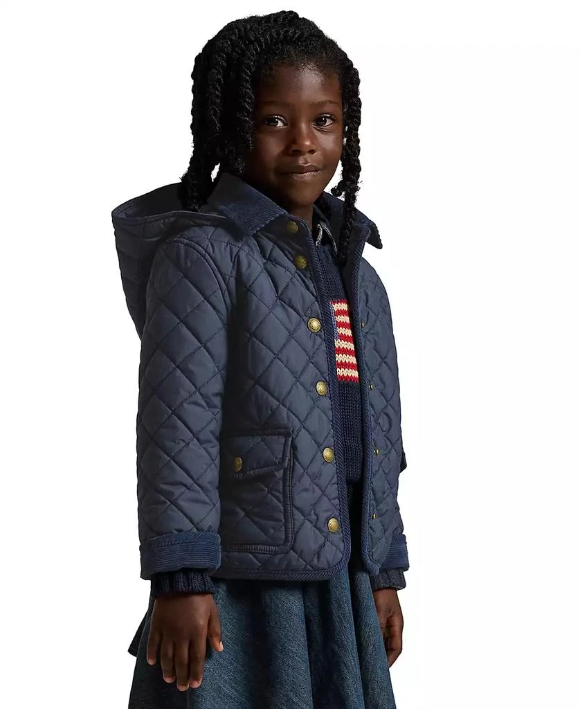 Ralph Lauren Toddler and Little Girls Quilted Water-Repellent Barn Jacket 2