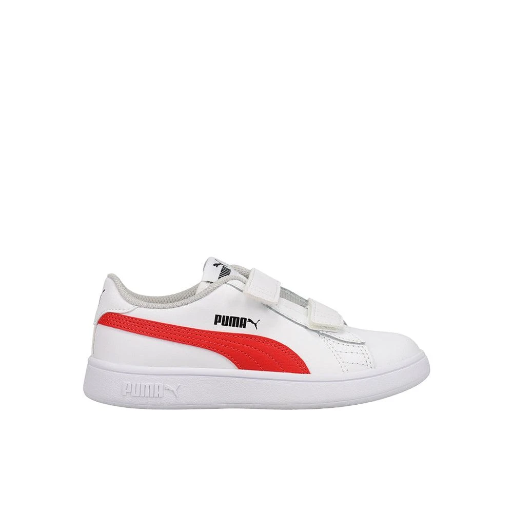 Puma Smash V2 Leather Slip On Sneakers (Little Kid)