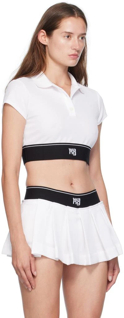 Alexander Wang White Cheerleader Polo 2