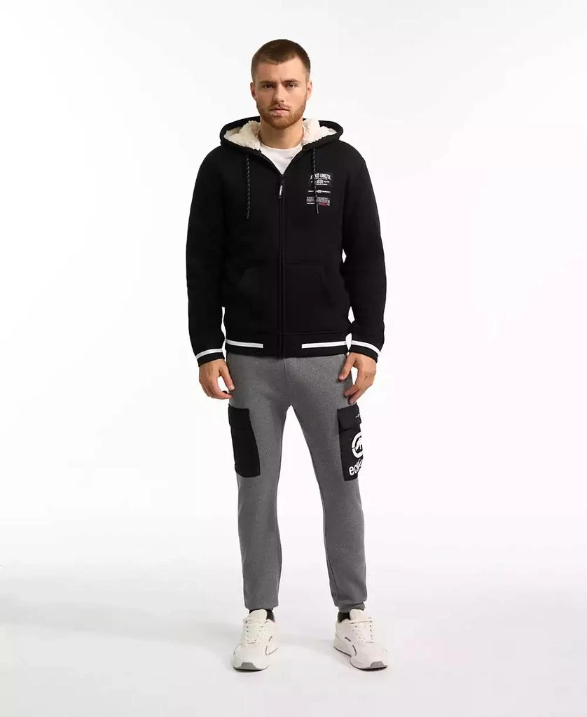 Ecko Unltd Men's Unique Sherpa Hoodie 4