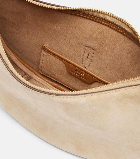 Ralph Lauren Crescent Small suede shoulder bag 3