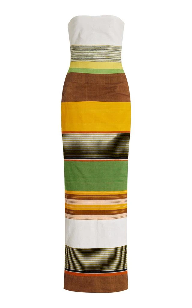 Kilentar Kilentar - Exclusive Oye Woven Cotton Maxi Dress - Multi - UK 16 - Moda Operandi 1