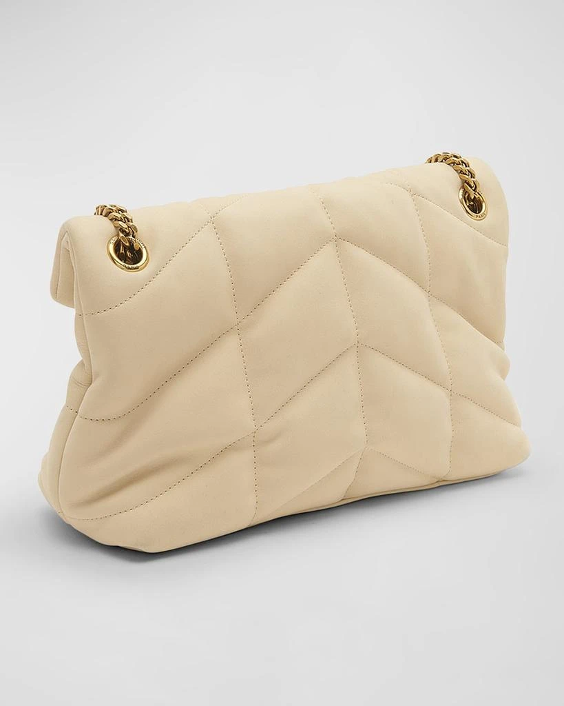 Yves Saint Laurent Lou Puffer Toy YSL Shoulder Bag in Quilted Nubuck 6