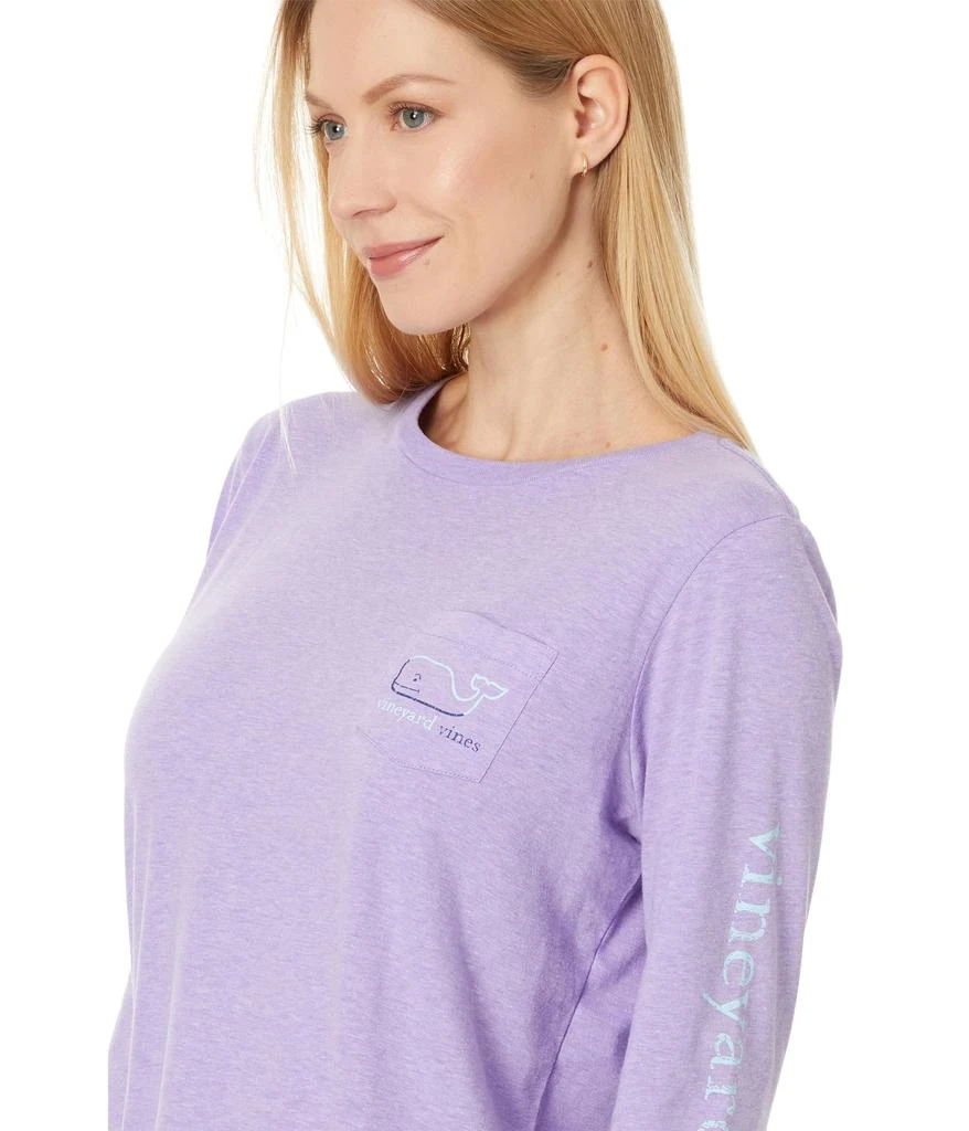 Vineyard Vines Burgee Whale Long Sleeve Dunes Tee 3