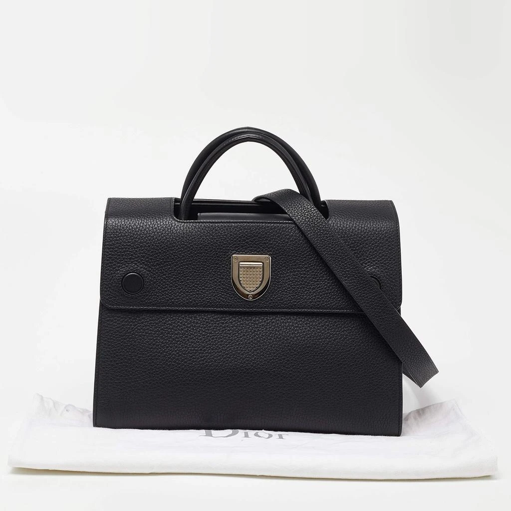 Dior Dior Black Leather Medium Diorever Bag 11