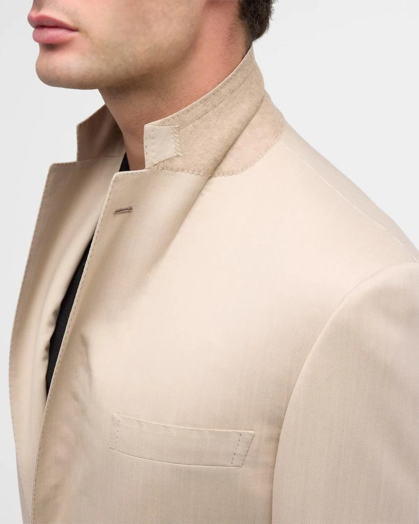 Brioni Men's Twill Wool Suit 8