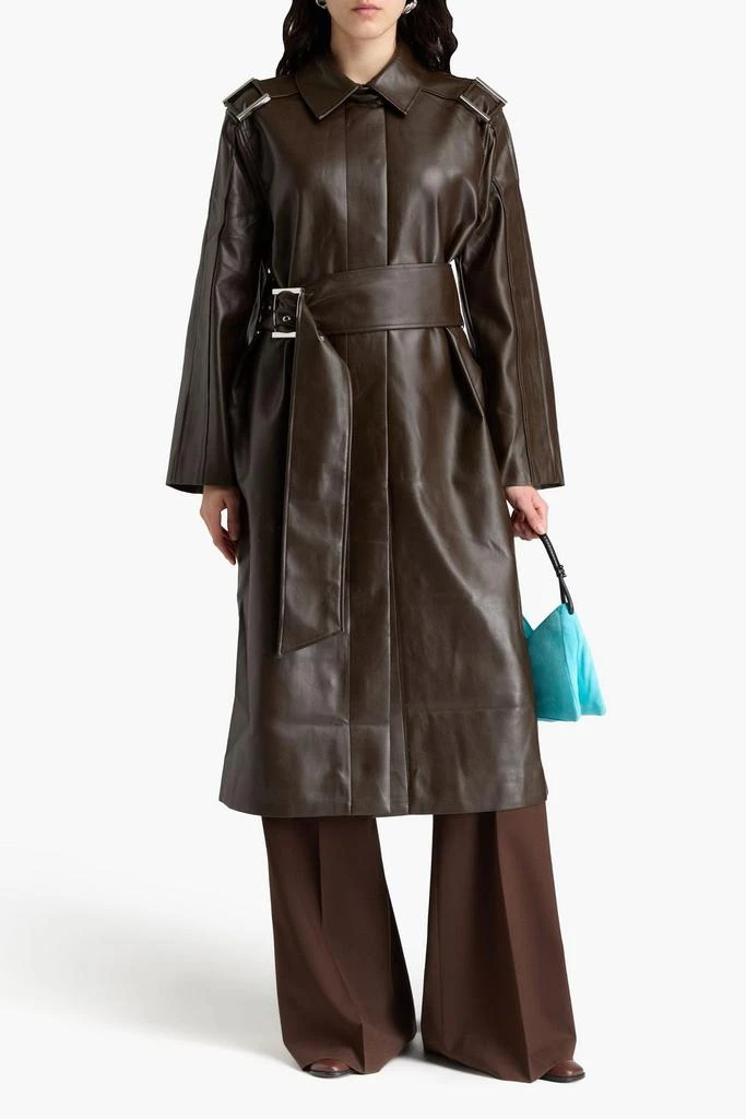 Stine Goya Belted trench coat 2