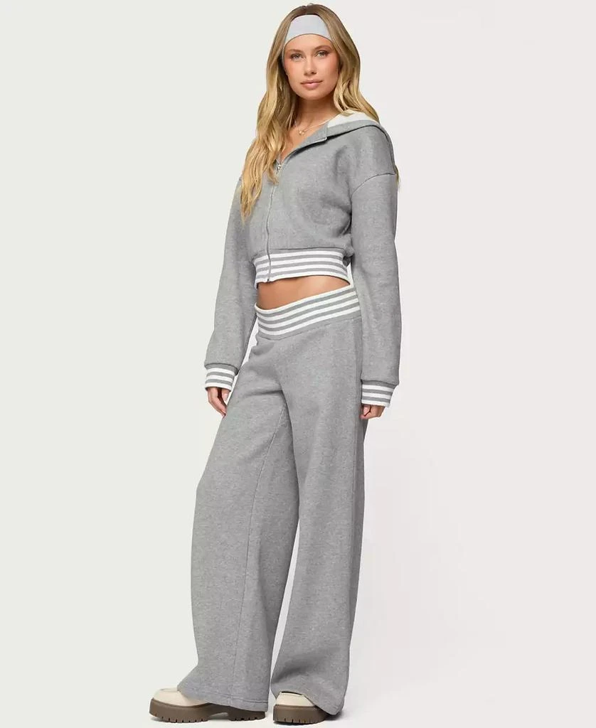 Edikted Women's Eloura Stripey Sweatpants 3