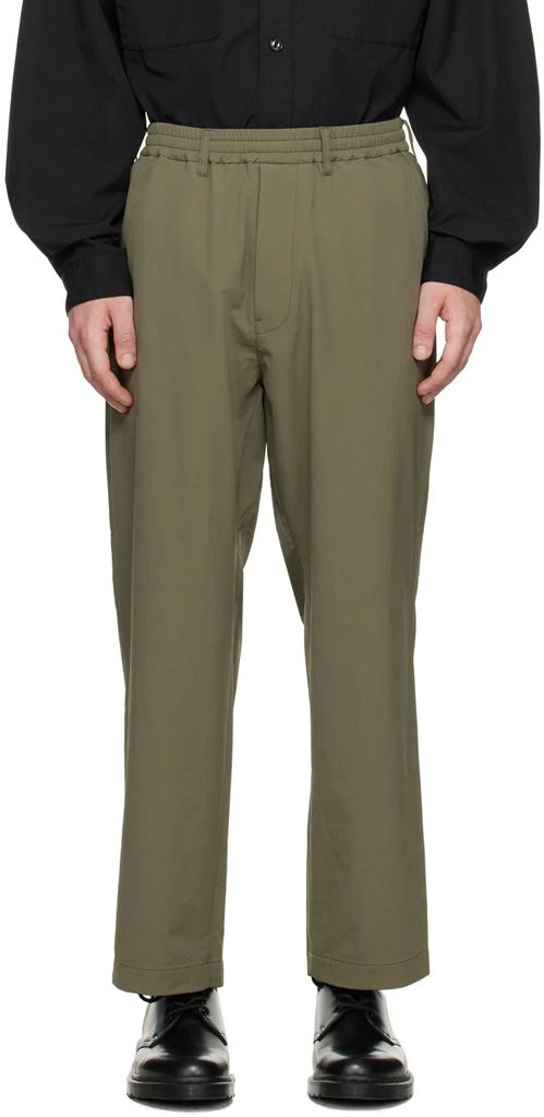 Nanamica SSENSE Exclusive Khaki Trousers 1