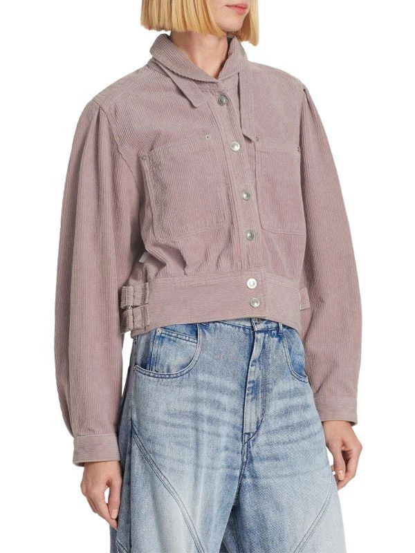 Isabel Marant Rashane Corduroy Bomber Jacket 3
