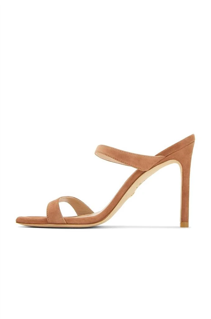 Stuart Weitzman Aleena 100 Sandal In Cappucino 4