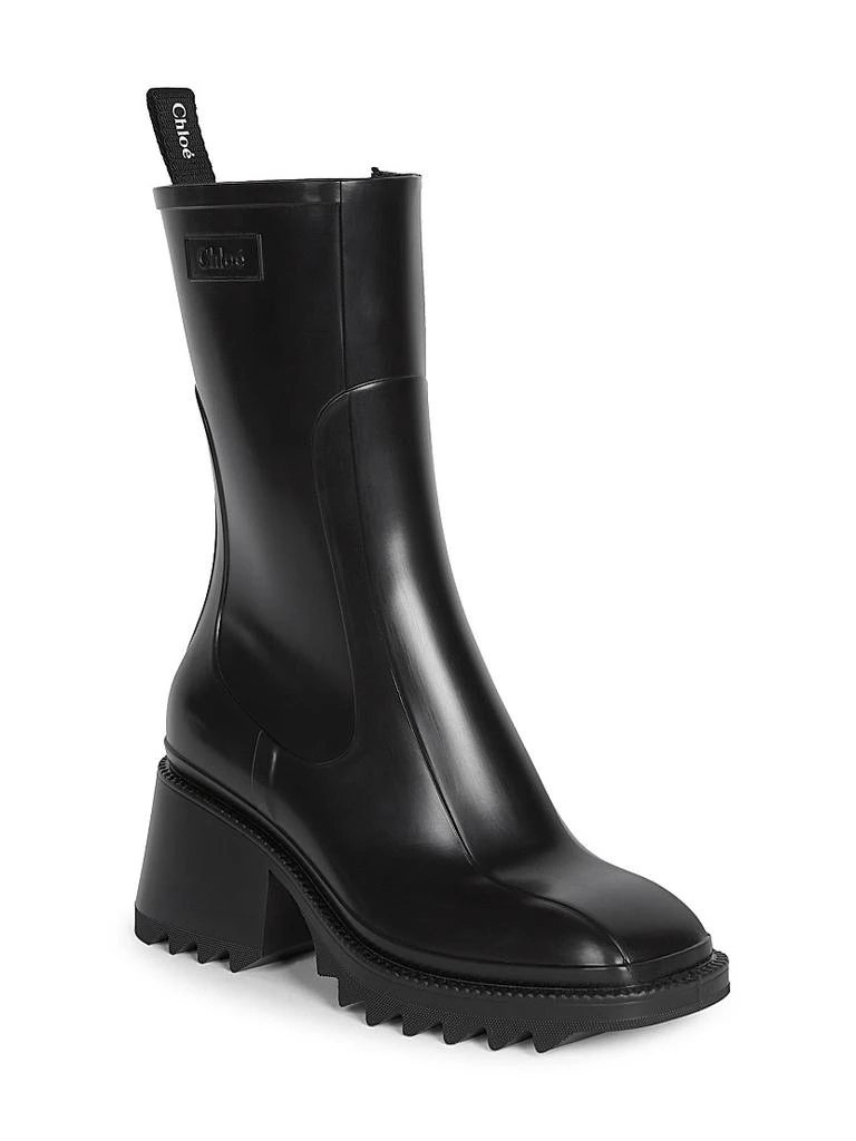 Chloé Betty PVC Lug Sole Rain Boots 2