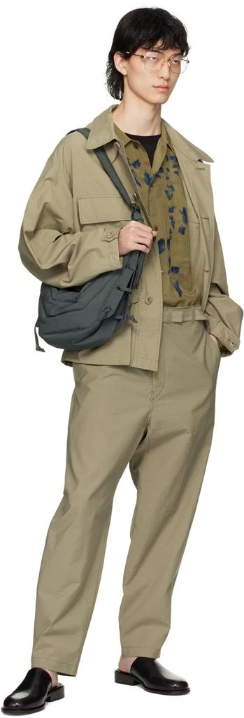 Lemaire Gray Small Soft Game Bag 4