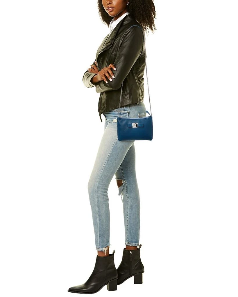 Salvatore Ferragamo Ferragamo Leather Shoulder Bag 4