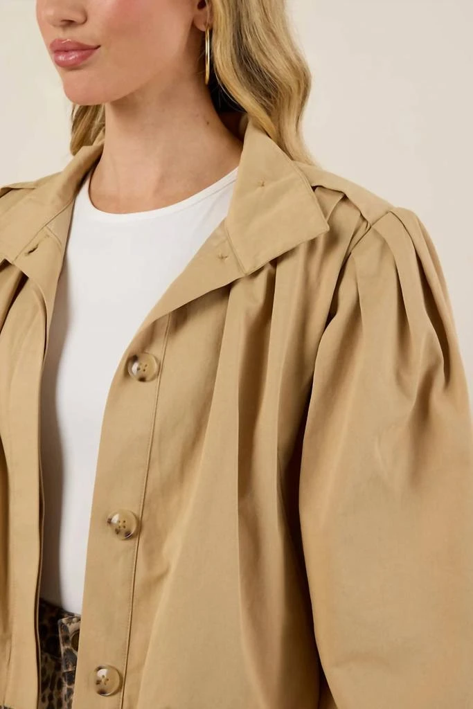 English Factory English Factory - Cropped Trench Jacket 3