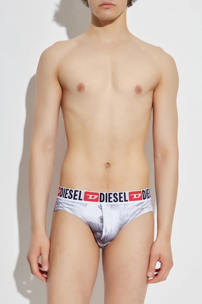 Diesel Diesel X Tom Of Finland Foundation Pr-Andre Logo Waistband Briefs 2