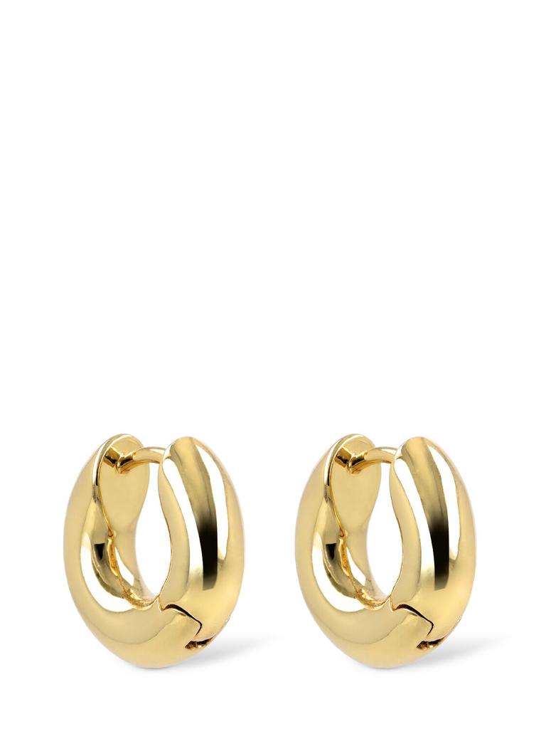 ANINE BING Small Bold Link Hoops Earrings