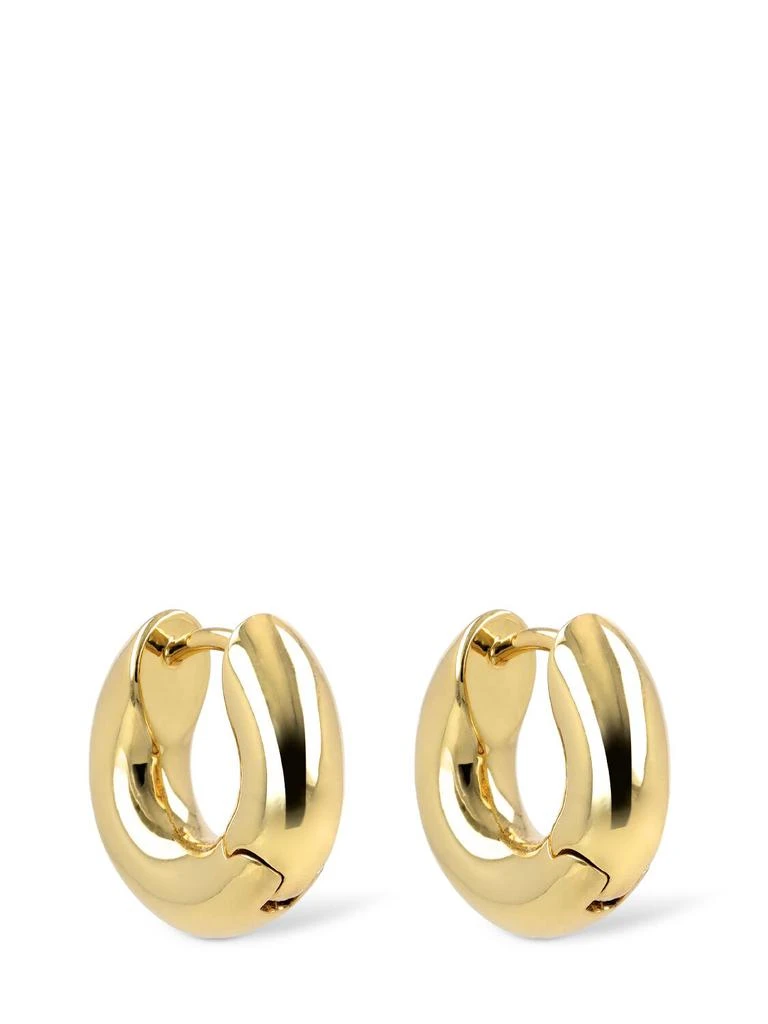 ANINE BING Small Bold Link Hoops Earrings 1