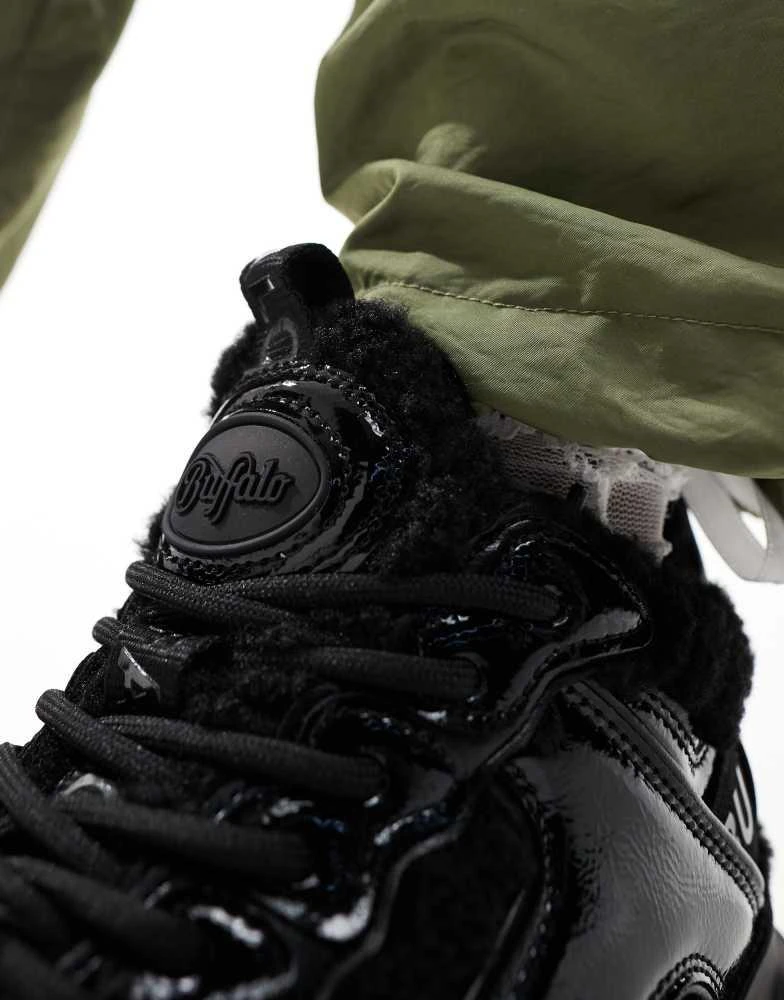 Buffalo Buffalo CLD Chai trainer in black 4