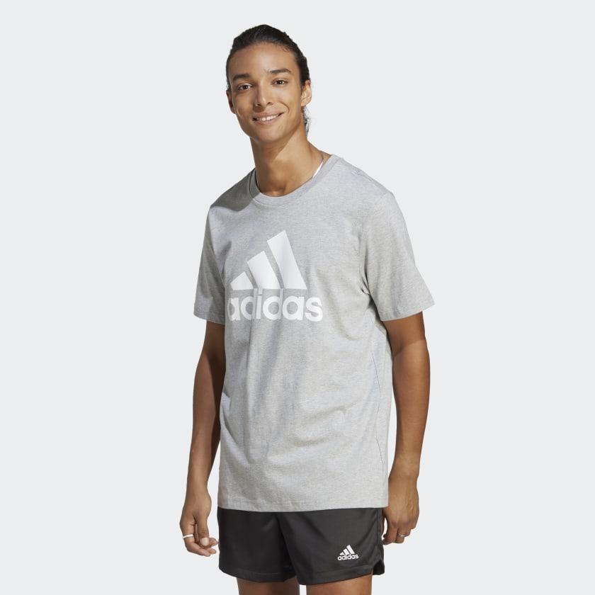 adidas Men's adidas Essentials Single Jersey Big Logo Tee