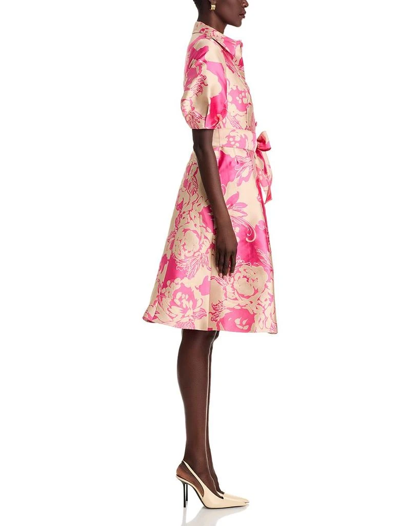 Teri Jon Floral Embossed Dress 5