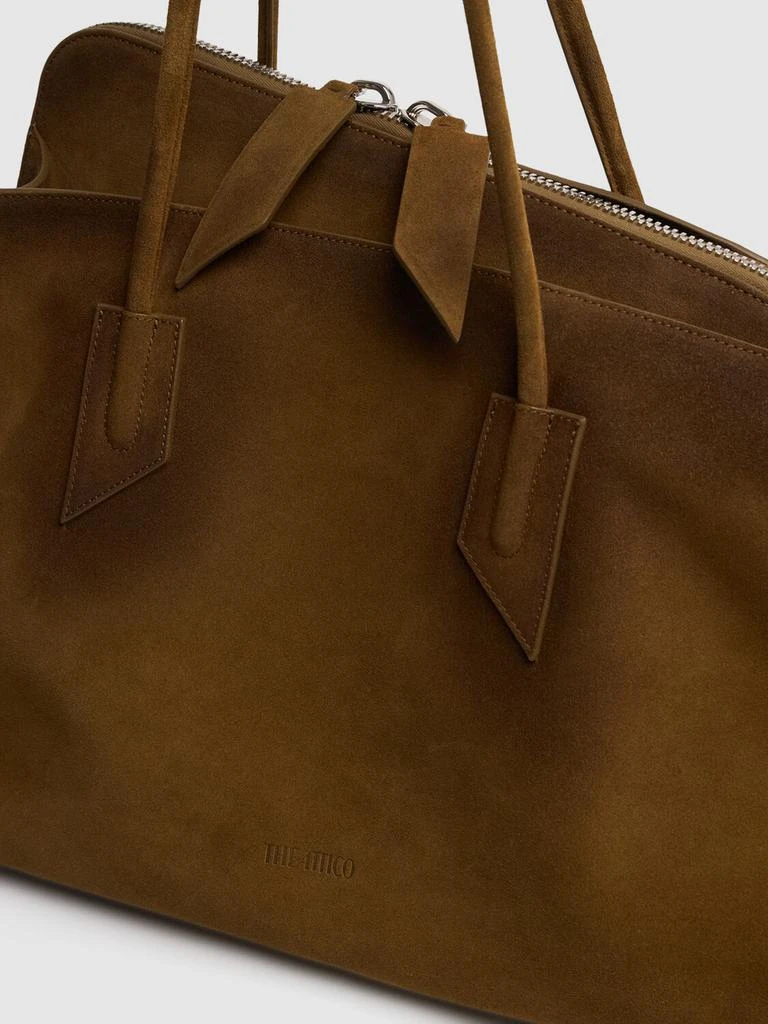 The Attico Large La Passeggiata Suede Tote Bag 3