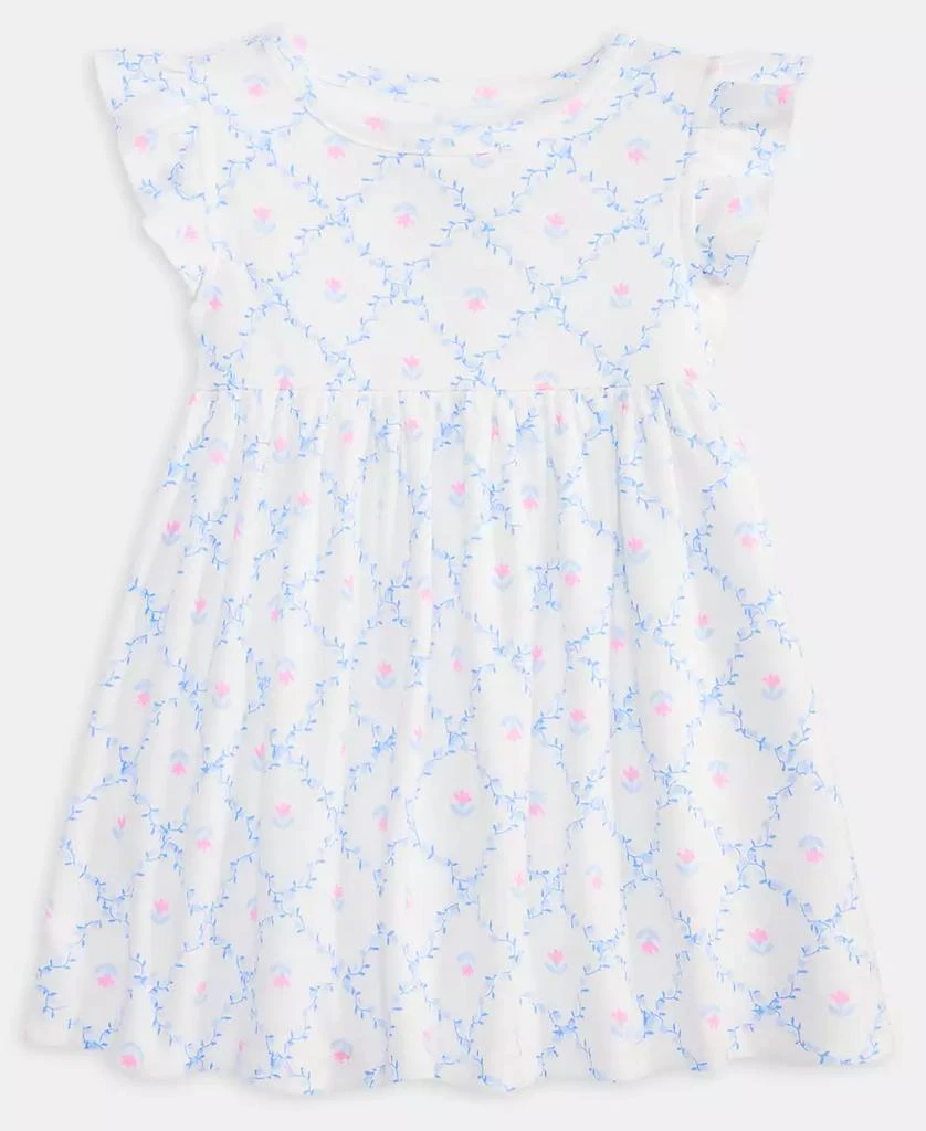 First Impressions Toddler Girls
 2T-5T Floral-Print Dress, Macy
s Exclusive