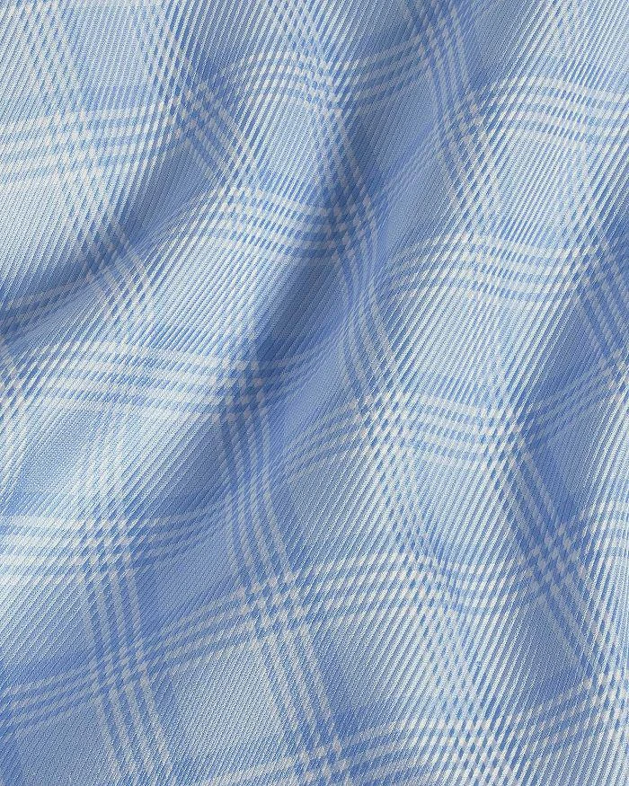 David Donahue Trim Fit Exploded Glen Check Dress Shirt 3