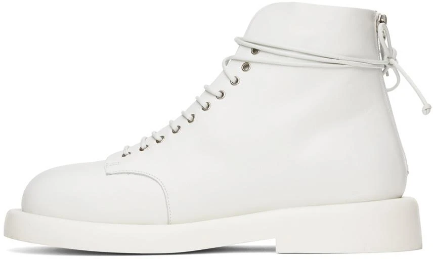 Marsèll White Gomme Gommello Boots 3