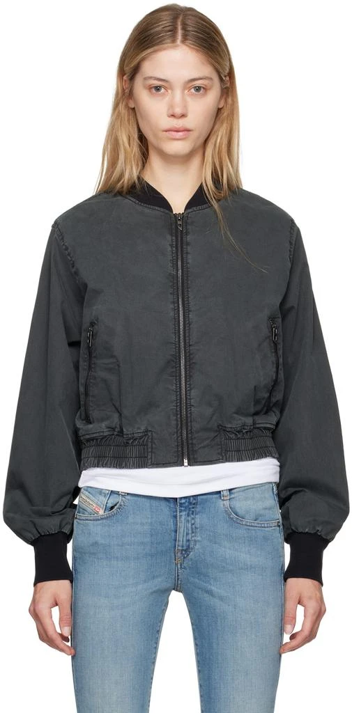 Diesel Black G-Rail-P1 Bomber Jacket 1