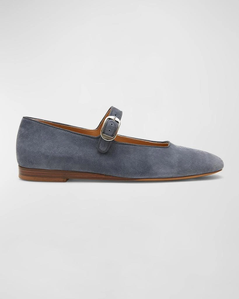 Le Monde beryl Classic Suede Mary Jane Ballerina Flats 1