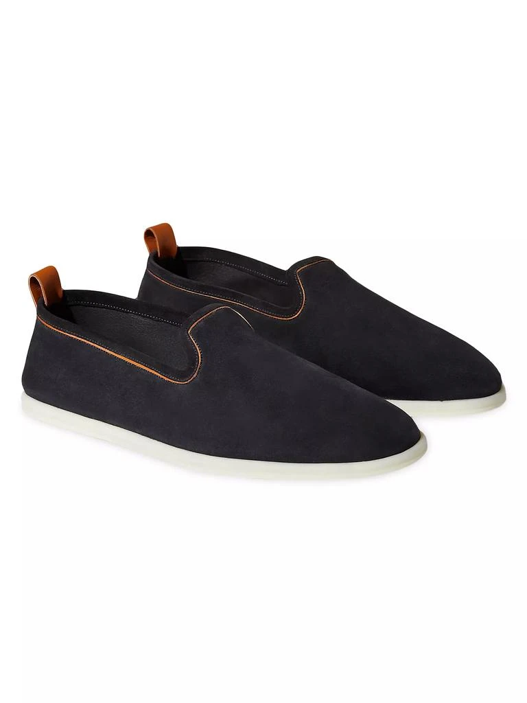 Loro Piana Venice Walk Suede Loafers 2