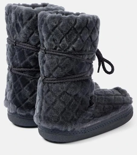 INUIKII Mouton High shearling snow boots 2